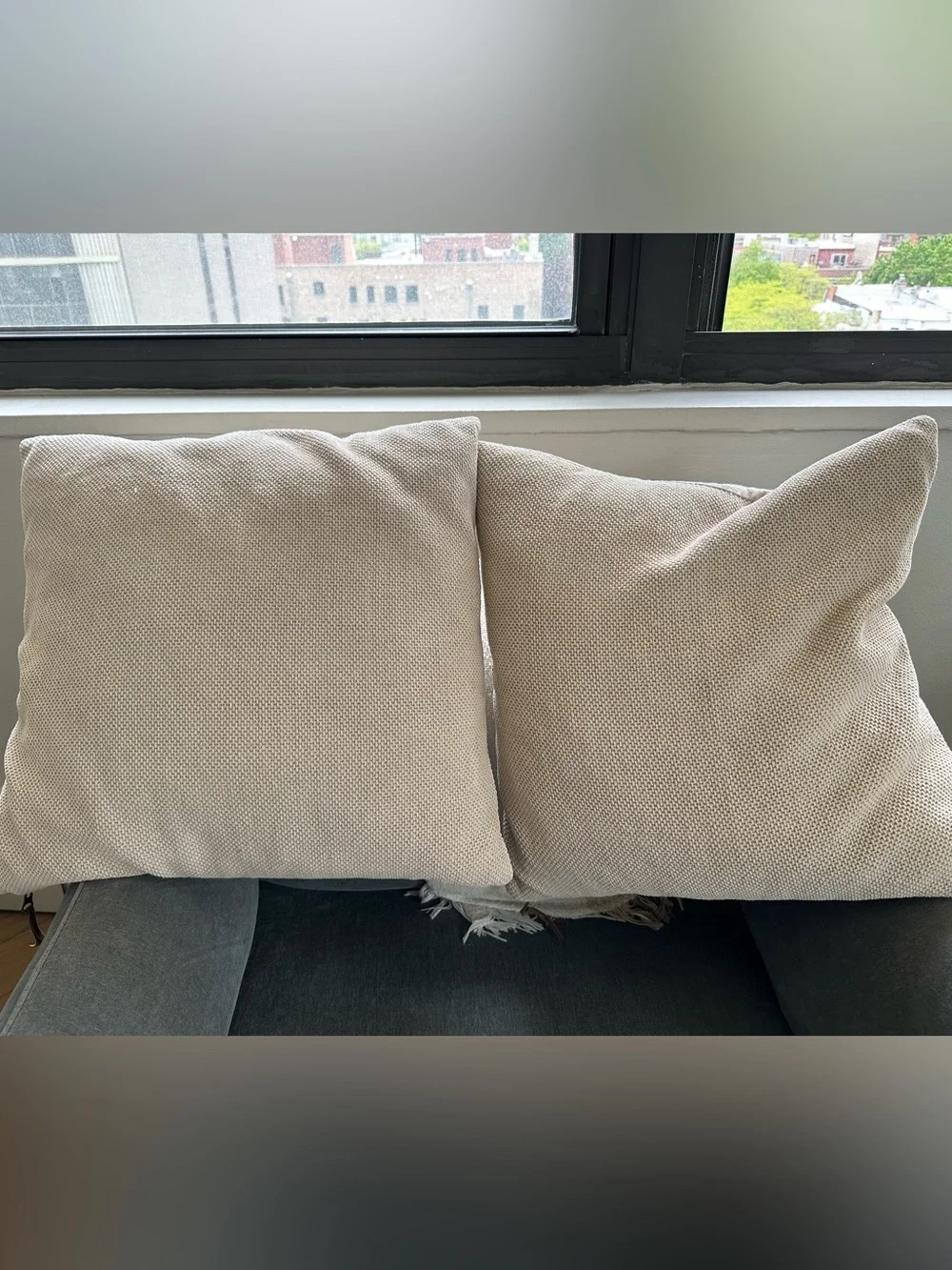 Pottery Barn | Sunwashed Chenille Pillow Cover